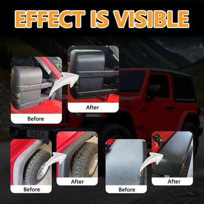Premium Tire Shine Solution with Easy-Apply Sponge