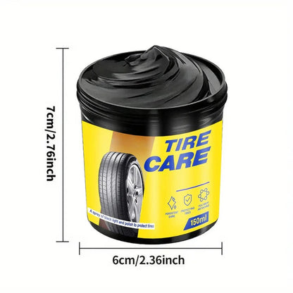 Premium Tire Shine Solution with Easy-Apply Sponge