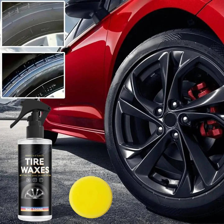 Ultimate Tire Shine Spray Duo for Lasting Gloss