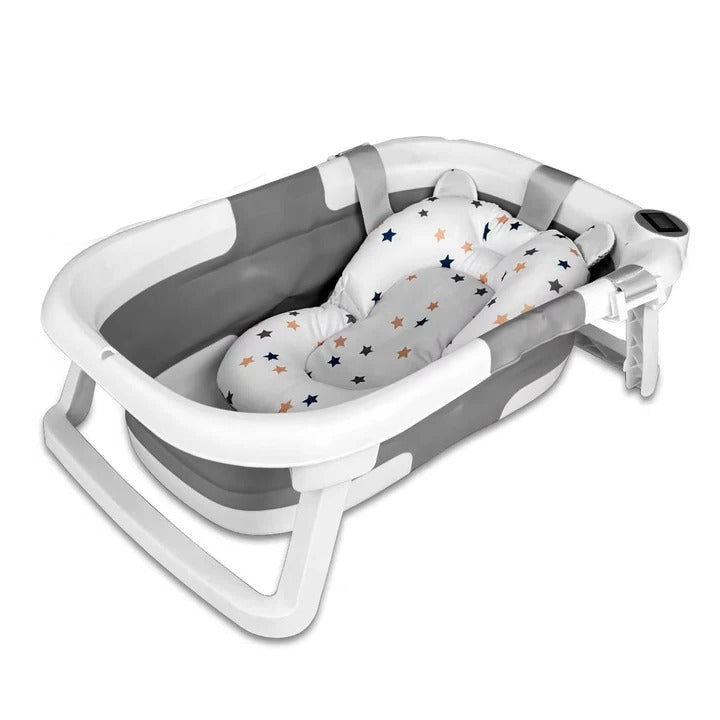 Compact Baby Bath Tub with Heat Sensing Technology