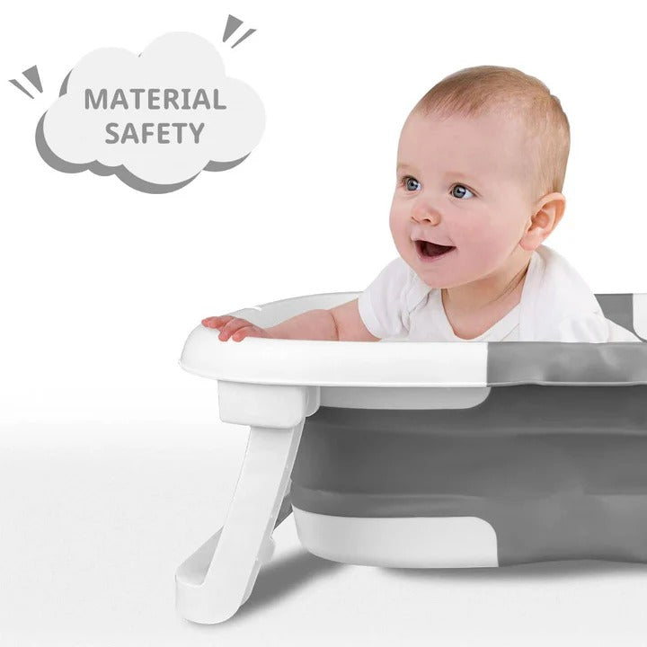 Compact Baby Bath Tub with Heat Sensing Technology