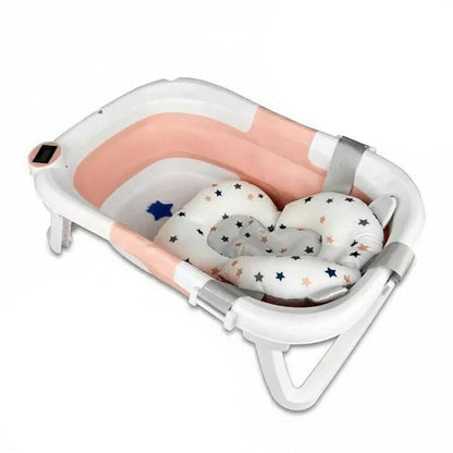 Compact Baby Bath Tub with Heat Sensing Technology