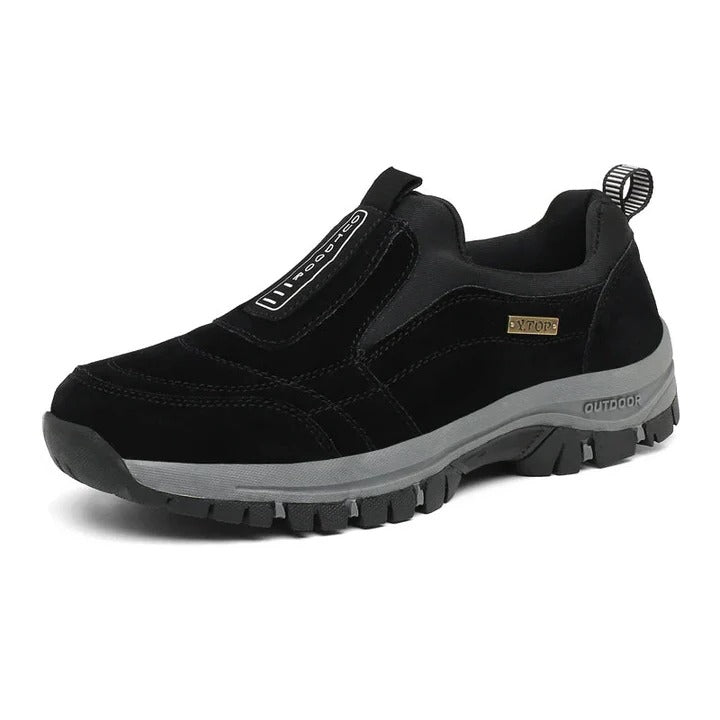 Comfort-Focused Outdoor Shoes with Flexible Rubber Sole