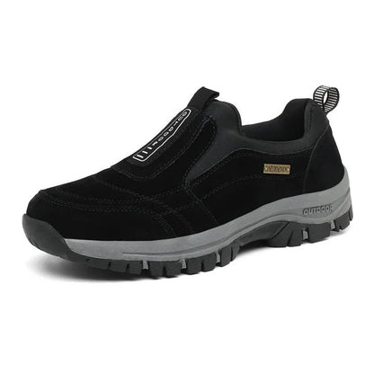 Comfort-Focused Outdoor Shoes with Flexible Rubber Sole