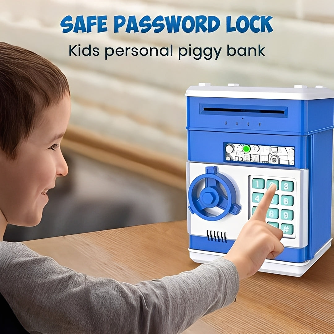 Interactive Smart Savings Bank for Kids with Secure Access