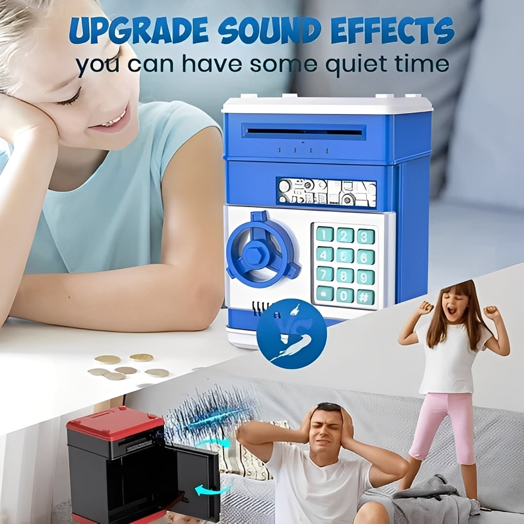 Interactive Smart Savings Bank for Kids with Secure Access