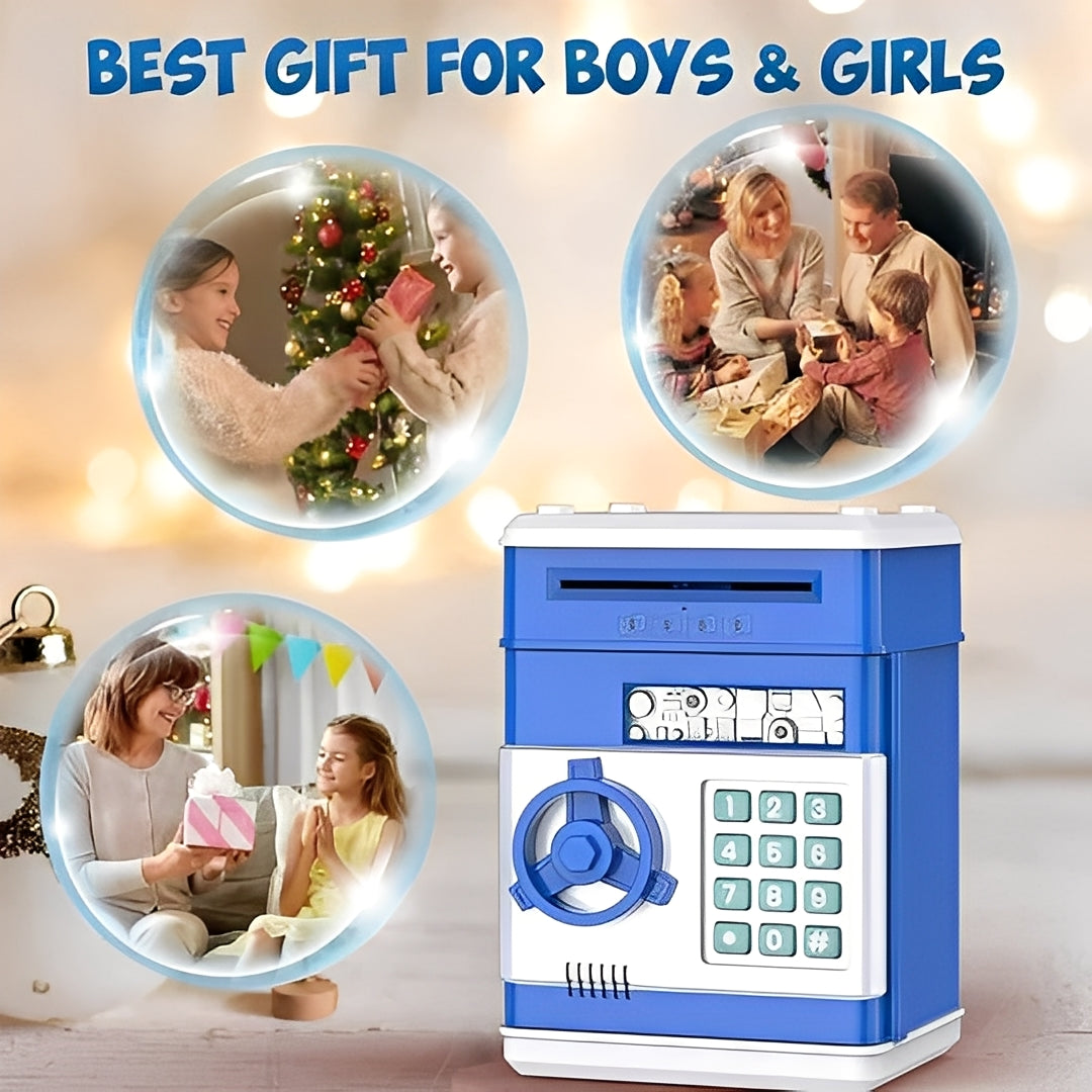 Interactive Smart Savings Bank for Kids with Secure Access