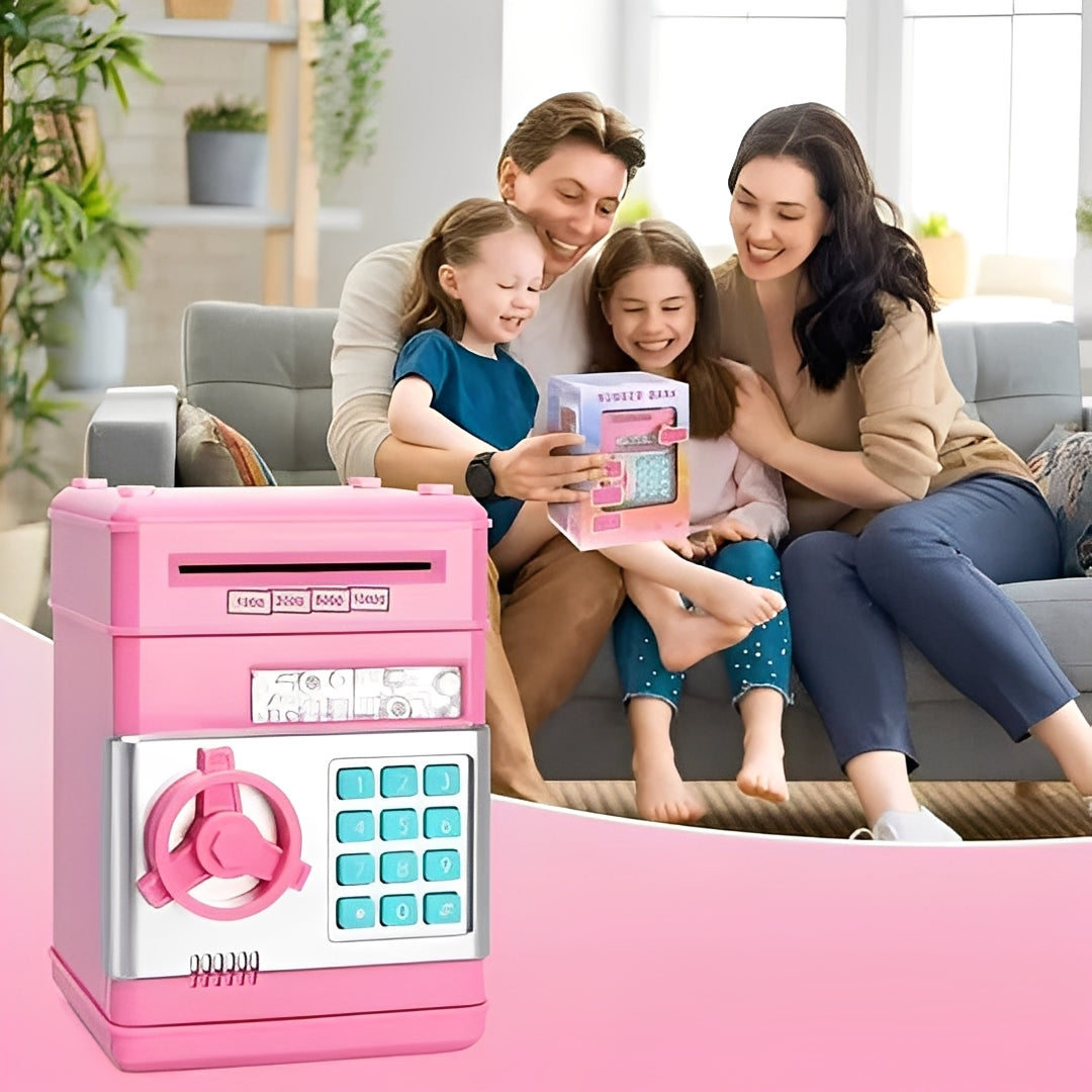 Interactive Smart Savings Bank for Kids with Secure Access