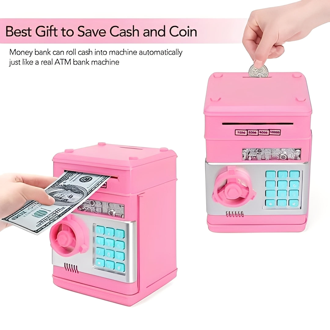 Interactive Smart Savings Bank for Kids with Secure Access