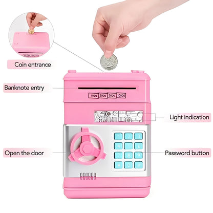 Interactive Smart Savings Bank for Kids with Secure Access