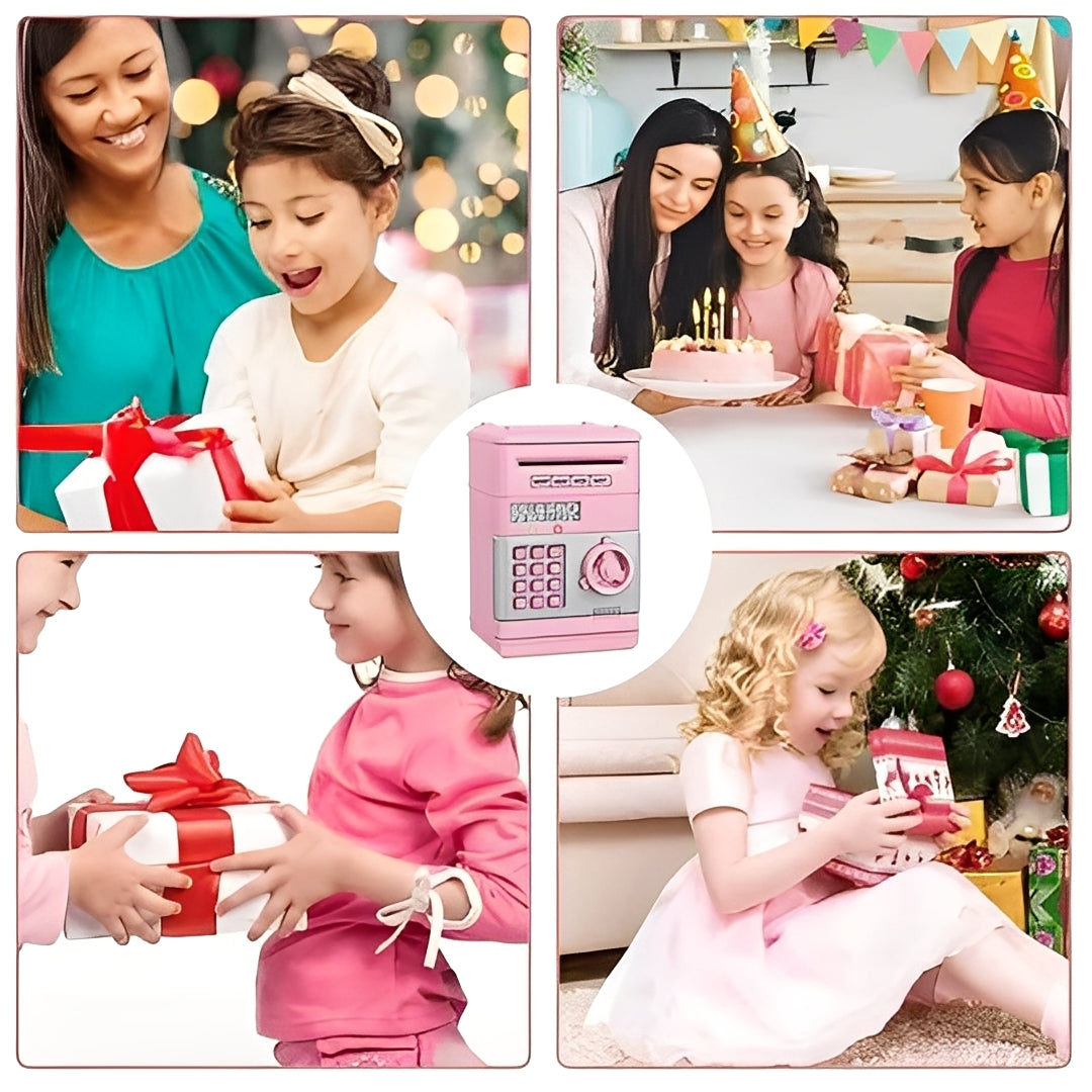 Interactive Smart Savings Bank for Kids with Secure Access
