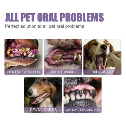 Pet Dental Gel for Healthy Teeth and Gums - 3 Pack