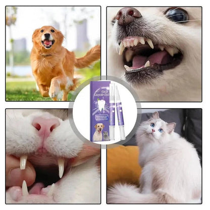 Pet Dental Gel for Healthy Teeth and Gums - 3 Pack