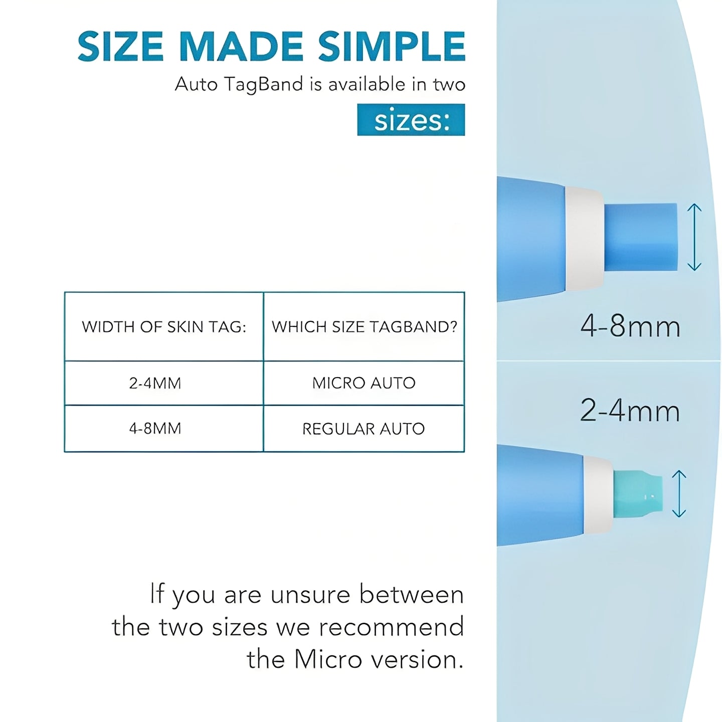 Skin Tag Removal Kit with Easy Applicator and Bands