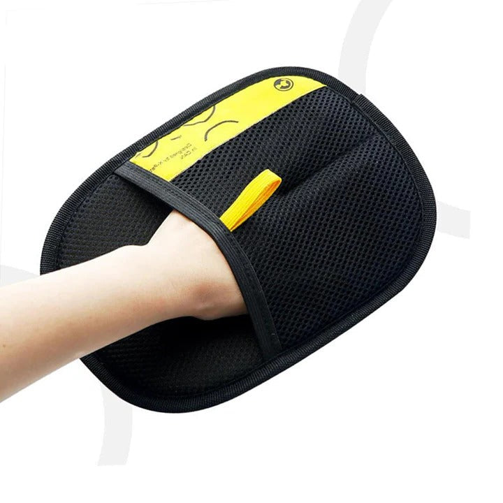 Reversible Pet Grooming Gloves for Effortless Fur Removal