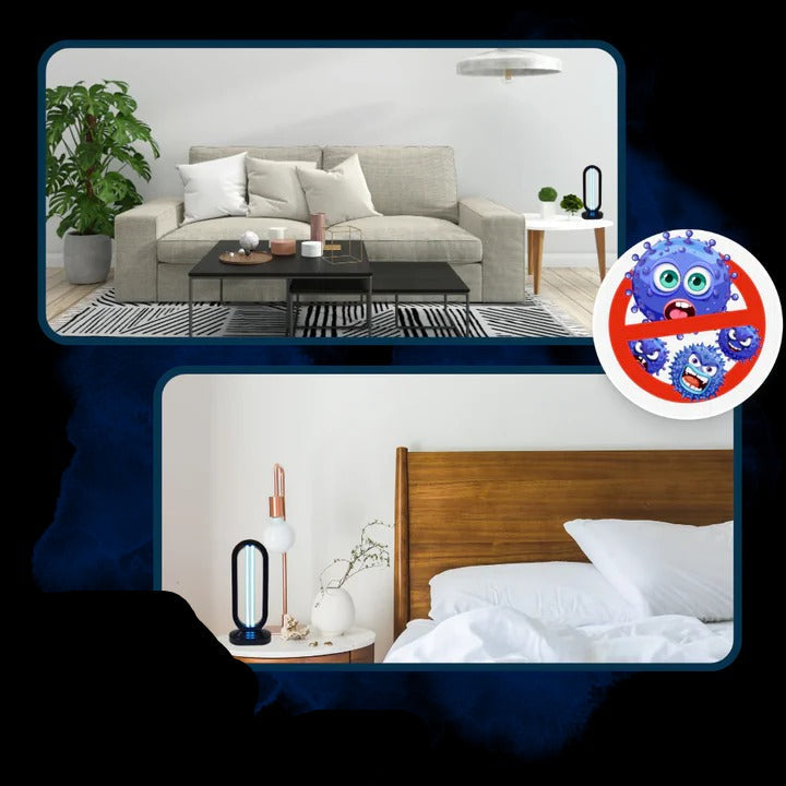 Ultraviolet Sanitizing Light with Timer for Home Safety