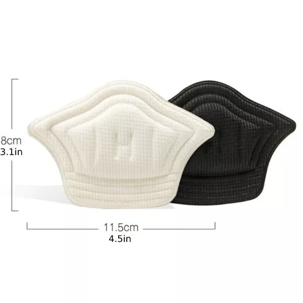 Customizable Heel Cushions for Enhanced Shoe Comfort