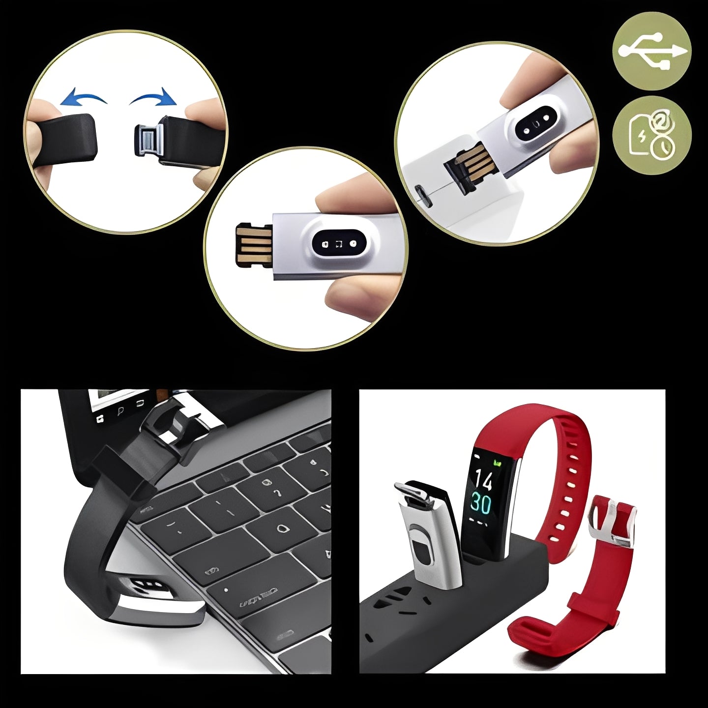 Versatile Smartwatch with Clear LED Display and Call Support