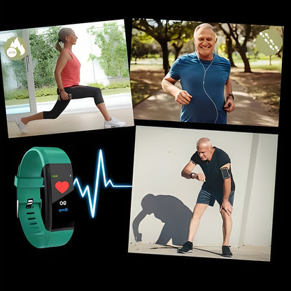 Versatile Smartwatch with Clear LED Display and Call Support