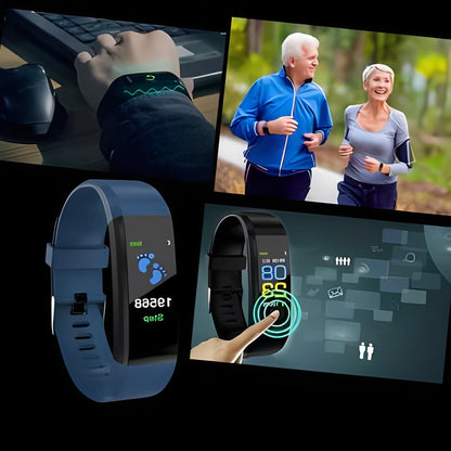 Versatile Smartwatch with Clear LED Display and Call Support