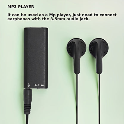 Compact Smart Sound Recorder with Auto-Start Feature