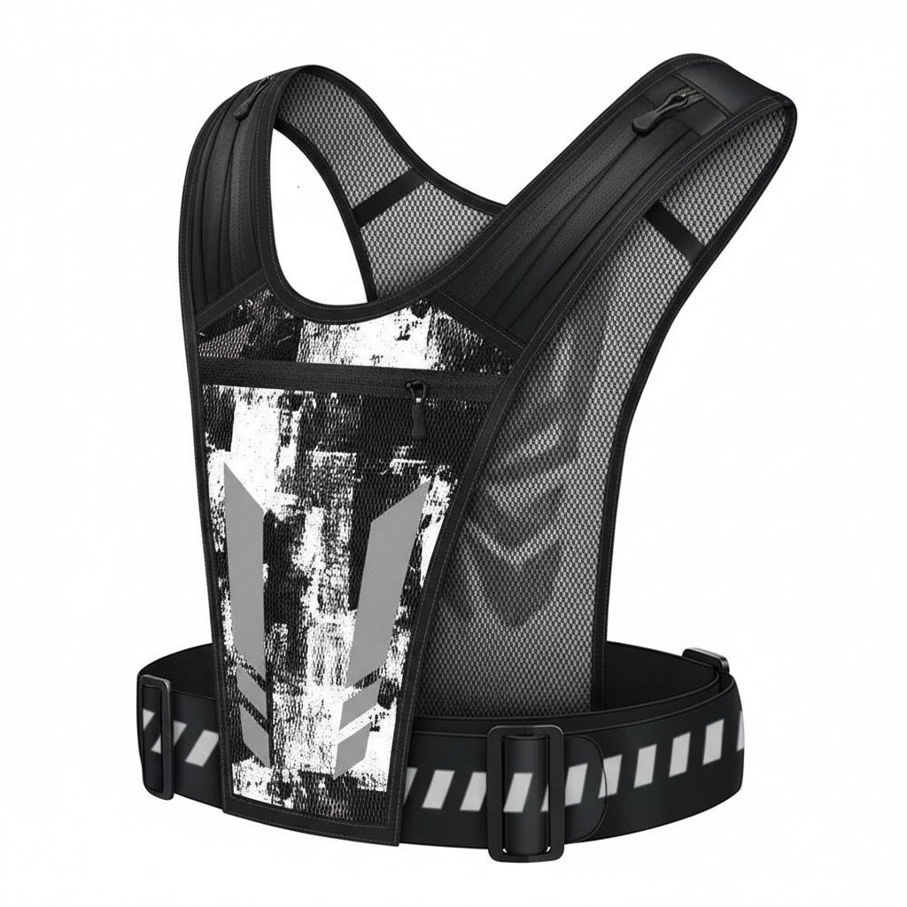 Versatile Running Harness with Secure Phone Pocket