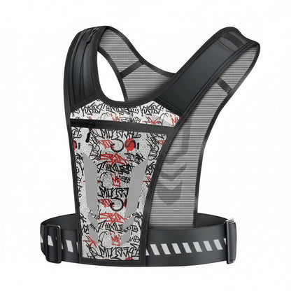 Versatile Running Harness with Secure Phone Pocket