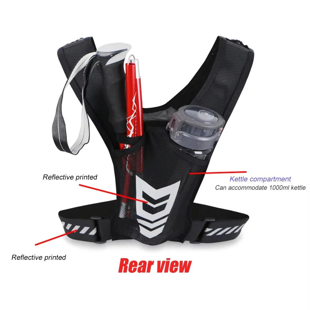 Versatile Running Harness with Secure Phone Pocket