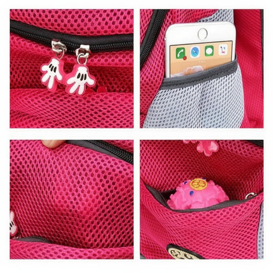 Cozy Companion Pet Backpack with Custom Fit Straps