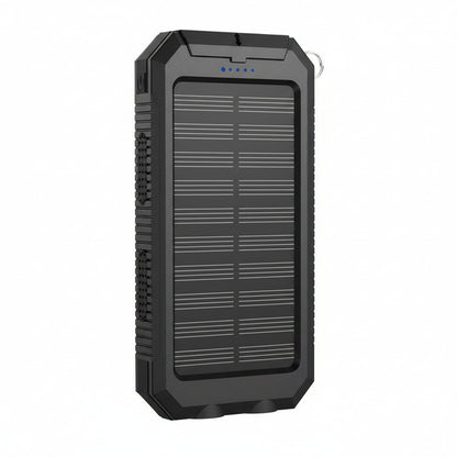 Versatile 30,000mAh Solar-Powered USB Charger