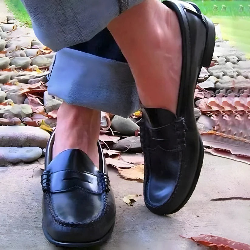 Elegant Slip-On Loafers for Women with Timeless Design