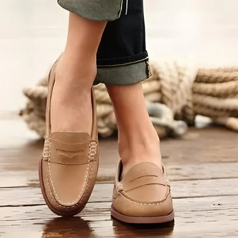 Elegant Slip-On Loafers for Women with Timeless Design