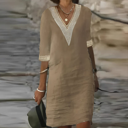 Effortless Summer Midi Dress in Vibrant Solid Colors