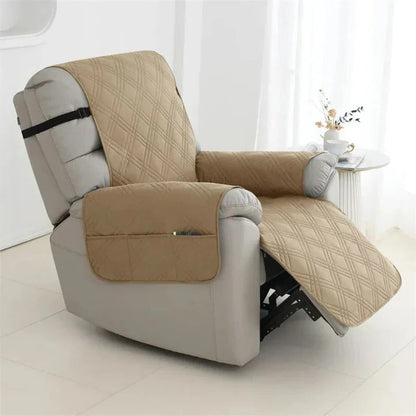 Elegant Quilted Cover for Recliners and Armchairs