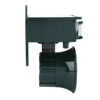 Solar-Powered Motion-Activated Sound Deterrent for Birds