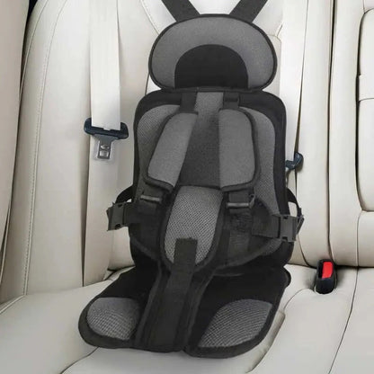 Child Safety Seat Cushion with Adjustable Harness System