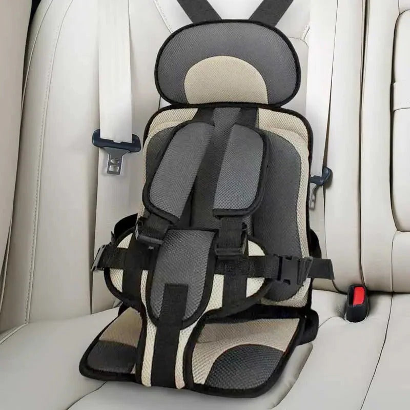 Child Safety Seat Cushion with Adjustable Harness System