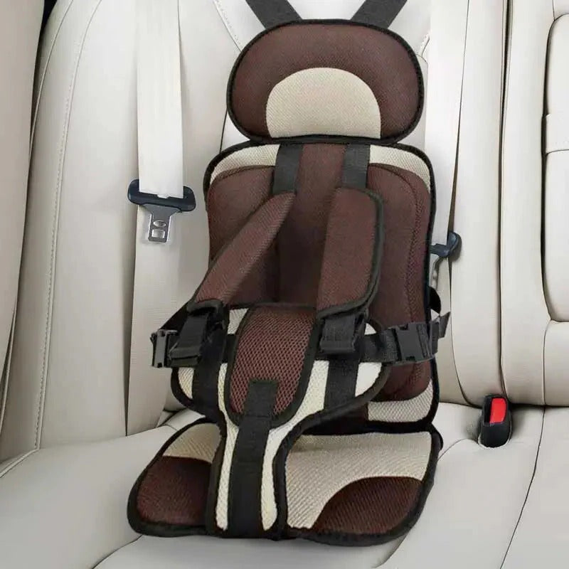 Child Safety Seat Cushion with Adjustable Harness System