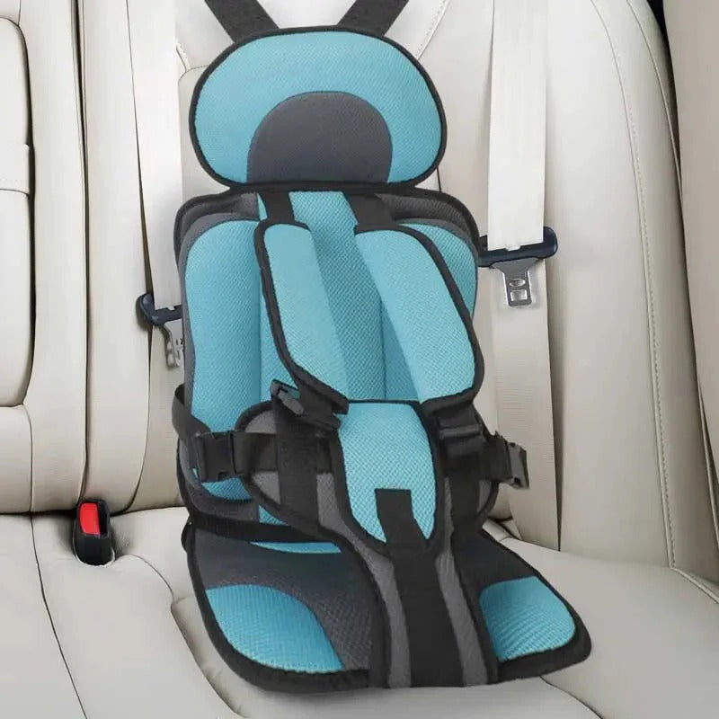 Child Safety Seat Cushion with Adjustable Harness System