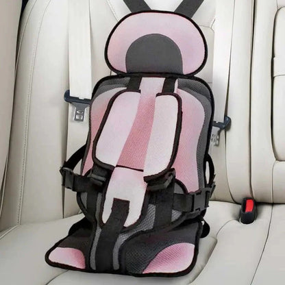 Child Safety Seat Cushion with Adjustable Harness System
