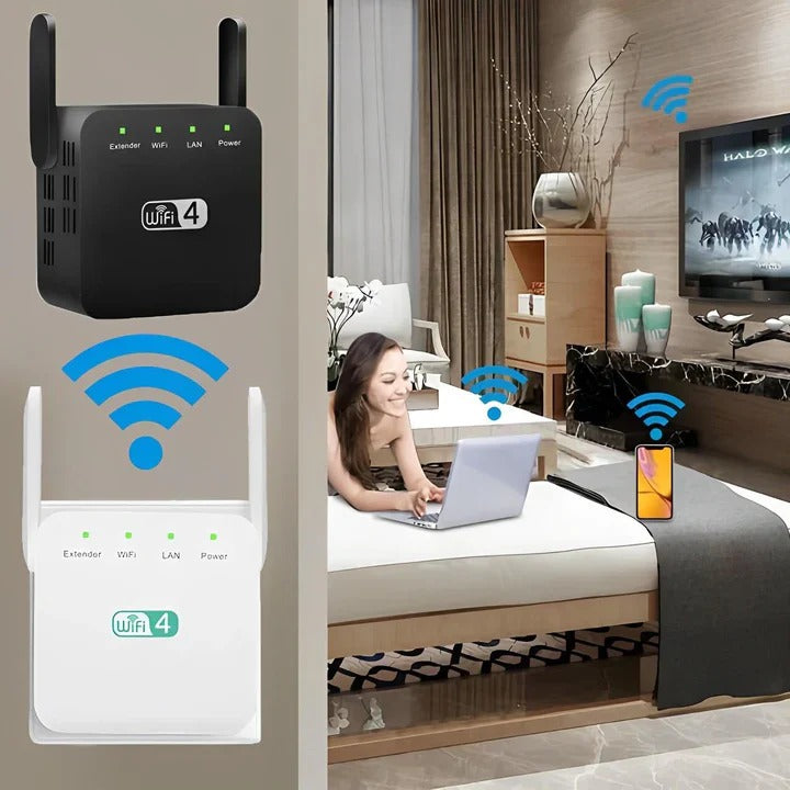 Extended Range WiFi Booster for Enhanced Connectivity