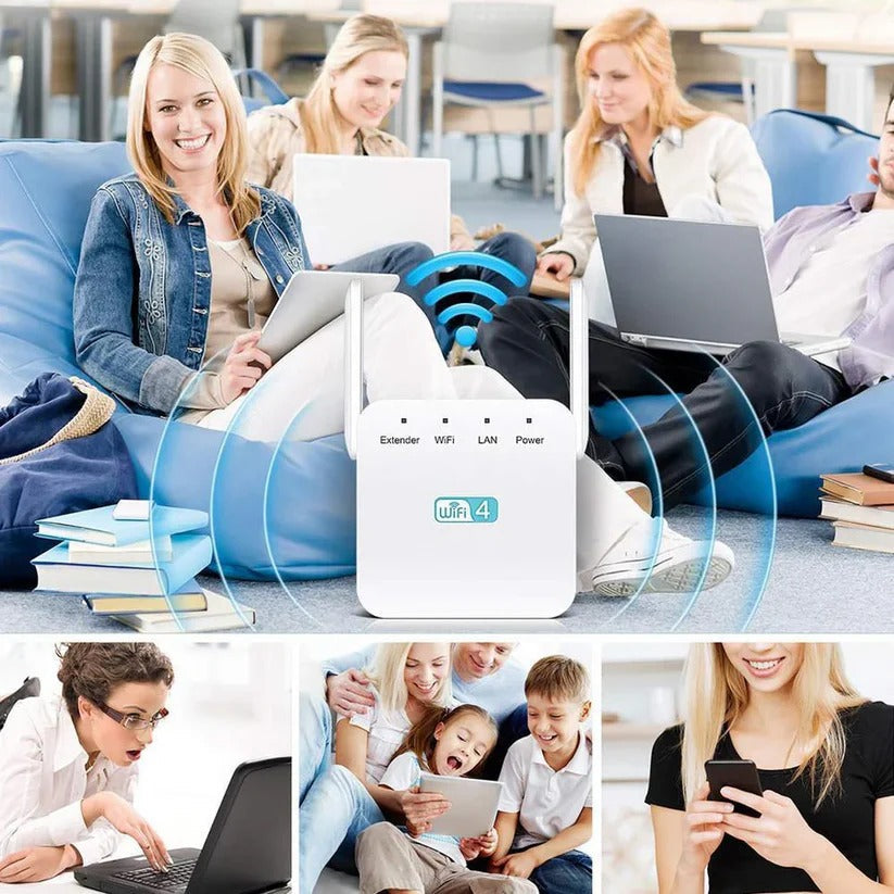 Extended Range WiFi Booster for Enhanced Connectivity