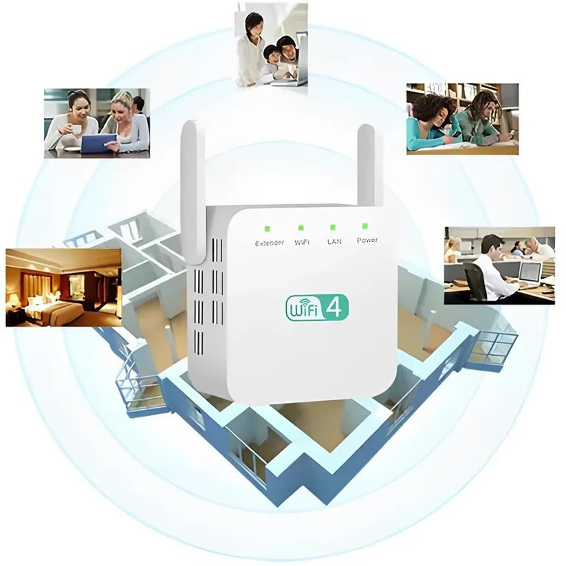 Extended Range WiFi Booster for Enhanced Connectivity