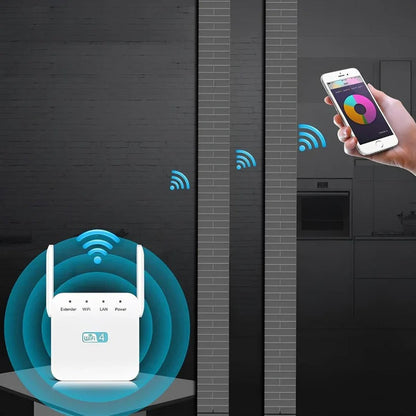 Extended Range WiFi Booster for Enhanced Connectivity