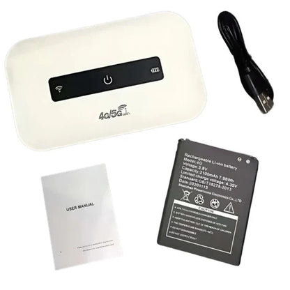 Compact 4G LTE Wireless Internet Hub for On-the-Go Connectivity