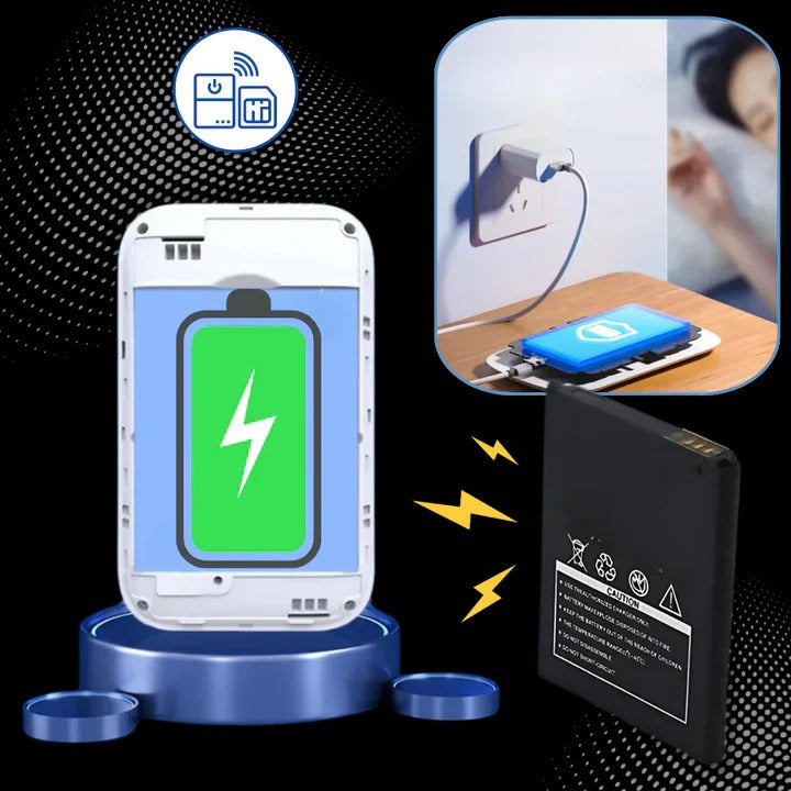 Compact 4G LTE Wireless Internet Hub for On-the-Go Connectivity
