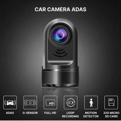 HD Car Camera with Enhanced Field of Vision and Backup Power