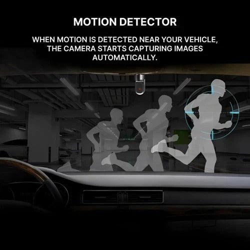 HD Car Camera with Enhanced Field of Vision and Backup Power