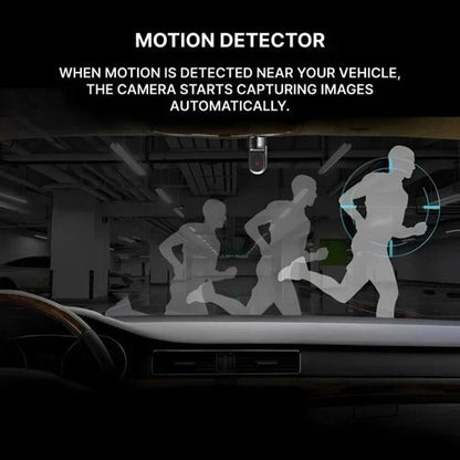 HD Car Camera with Enhanced Field of Vision and Backup Power