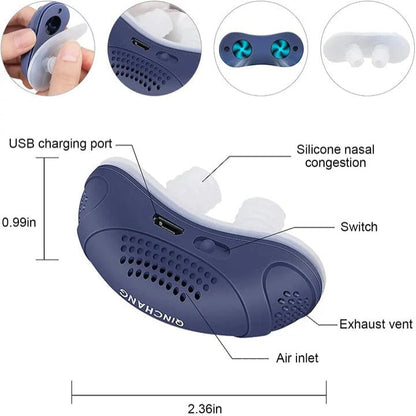 Cordless Sleep Breeze Device with Rechargeable Power